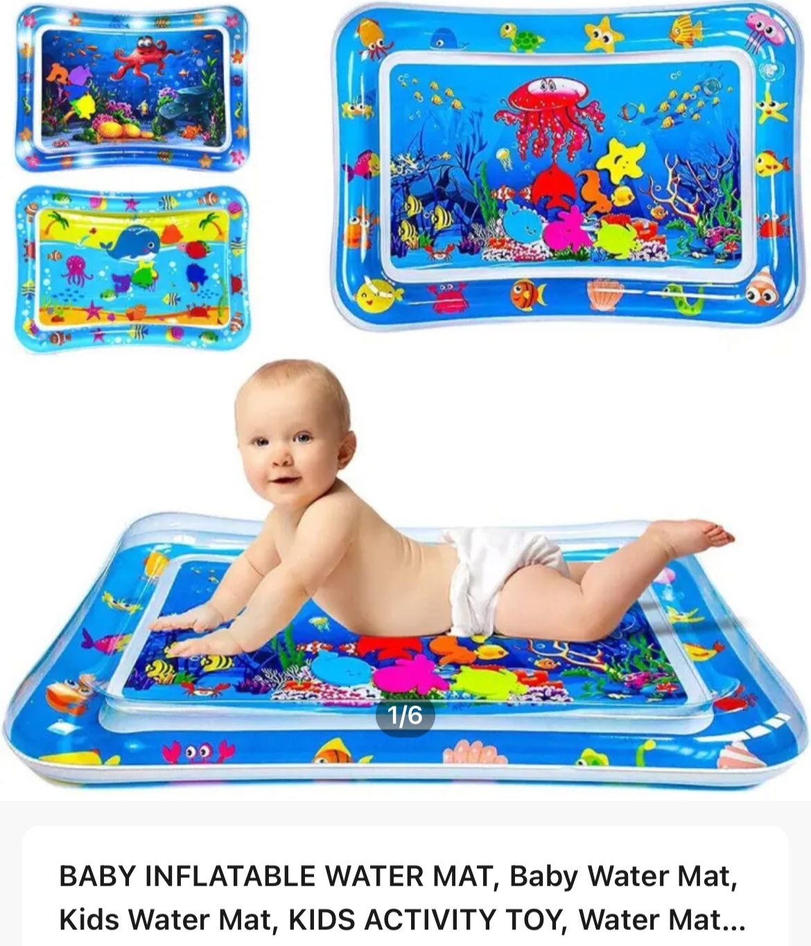 Inflatable Baby Water Play Mat
